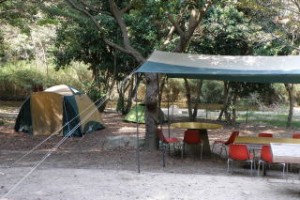 甲山キャンプ場 リバーサイト