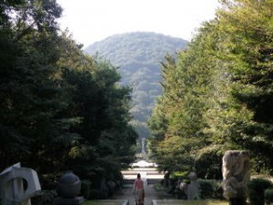 甲山森林公園 彫刻の道